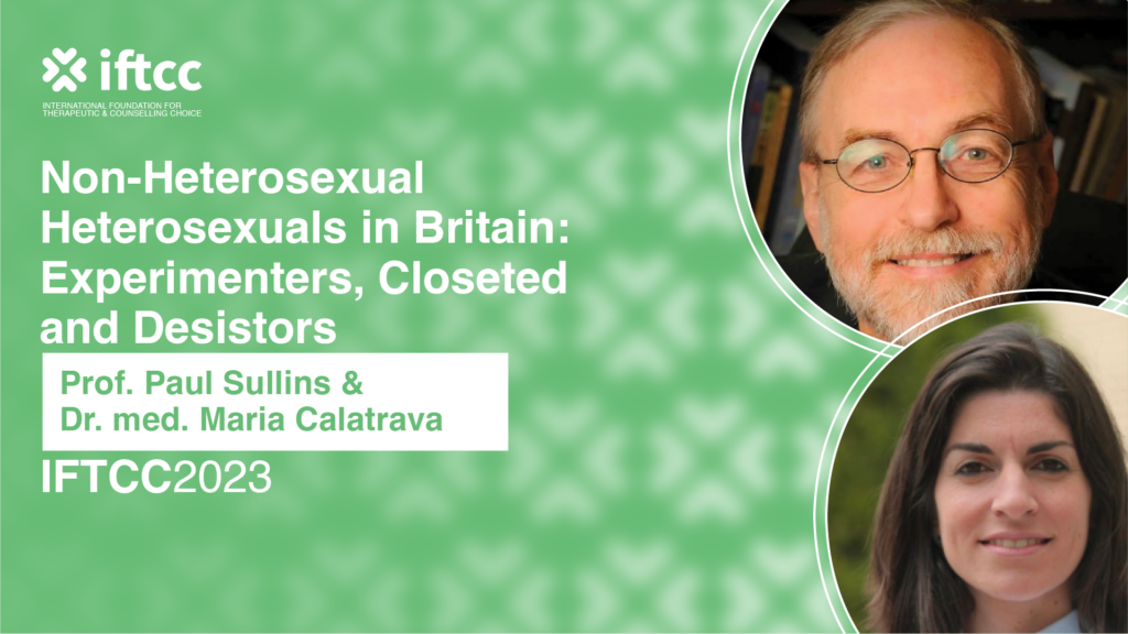 Pathway 1C – Non-Heterosexual Heterosexuals in Britain: Experimenters, Closeted and Desistors [P1C-23-24]