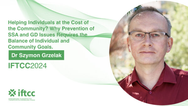 Pathway 4A - Helping Individuals at the Cost of the Community? Why Prevention of SSA and GD Issues Requires the Balance of Individual and Community Goals [P4A-24-25]