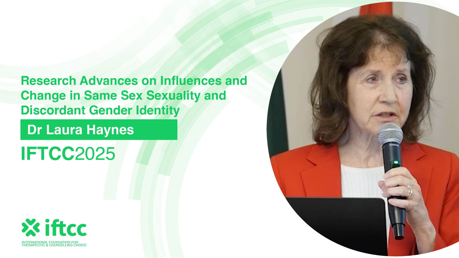 IFTCC 2025 Additional Presentation – Research Advances on influences and Change in Same Sex Sexuality and discordant Gender Identity