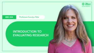 BRE 204 Introduction to Evaluating Research